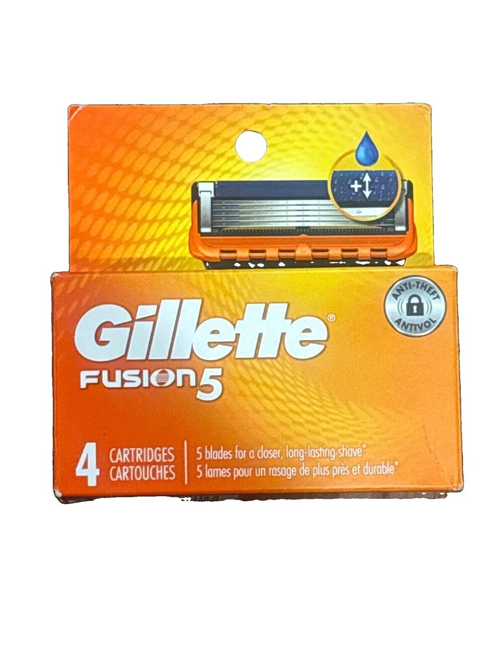 Gillette Fusion5 Power Razor Blades - Pack of 4